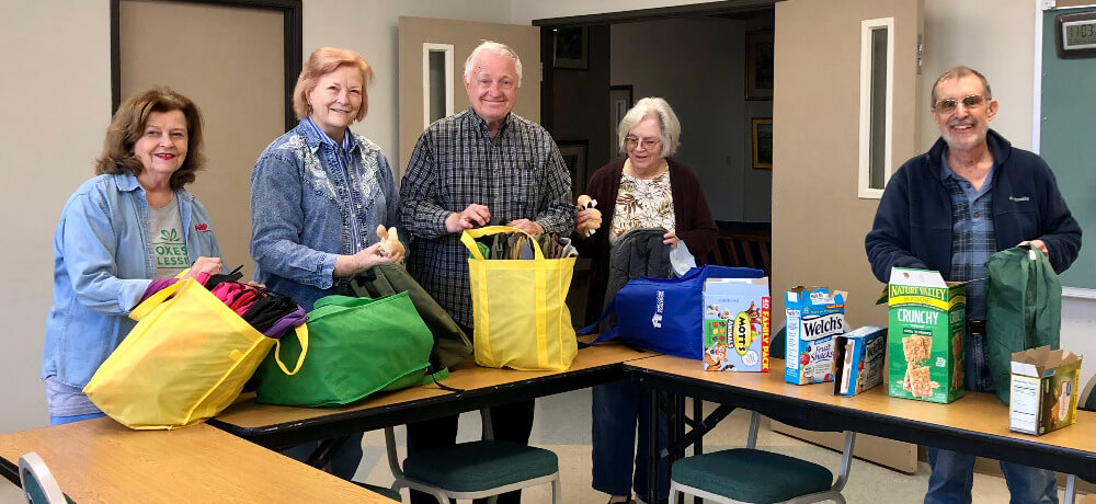 Presbyterian Church fills backpacks